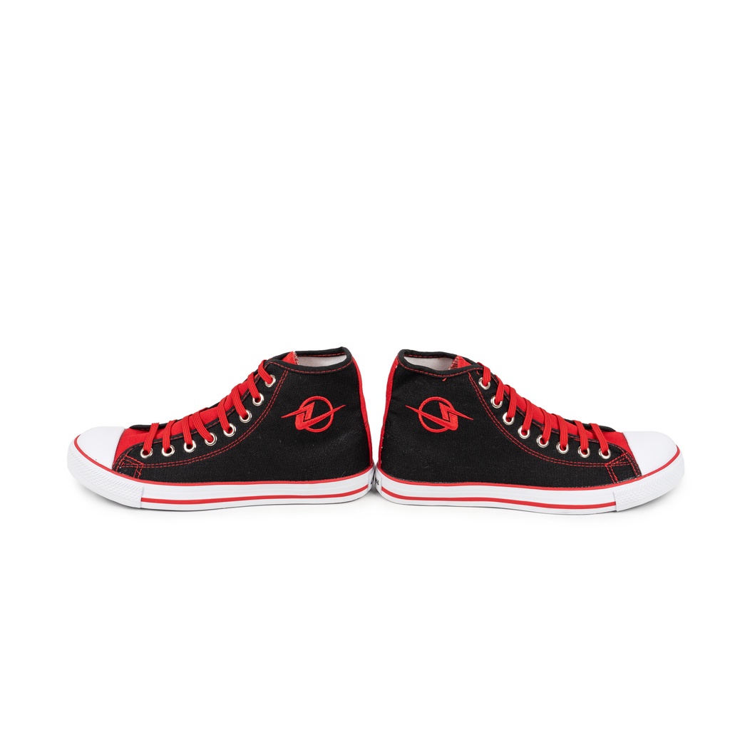 SEPATU DALLAS CAMPUS HIGH CUT (HC) BLACK RED