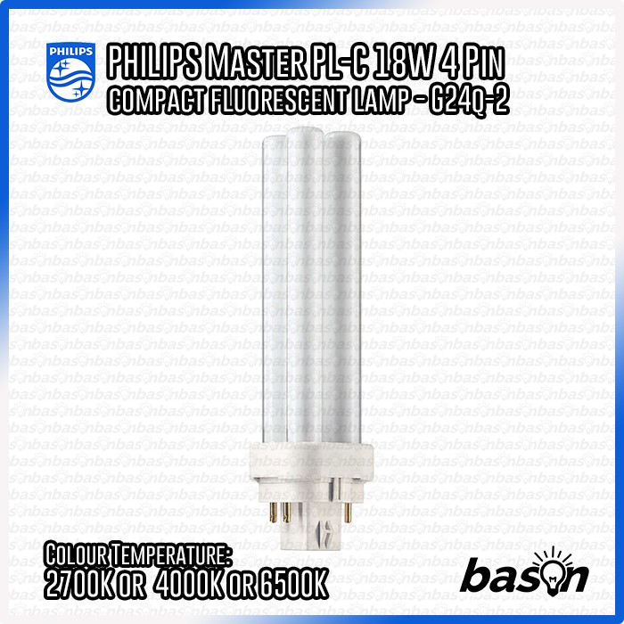 PHILIPS MASTER PL-C 4 PIN 18W - Lampu CFL 4P