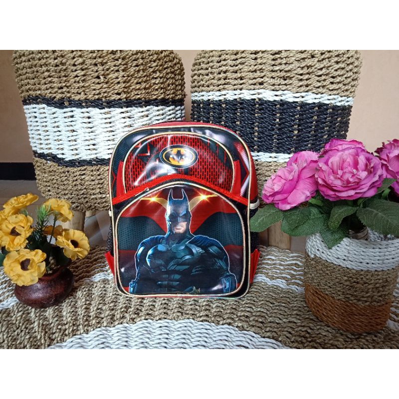 tas anak karakter batman TK
