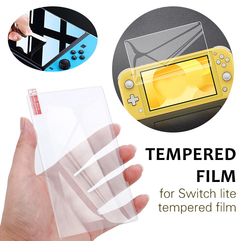 2Pcs Tempered Glass Pelindung Layar untuk Nintendo Switch Lite