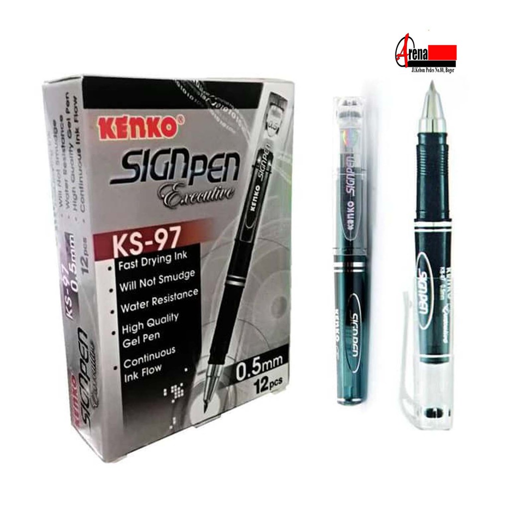 

Pulpen Kenko SignPen KS-97 hitam