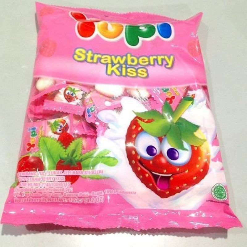 

Yupi Strawberry kiss isi 50