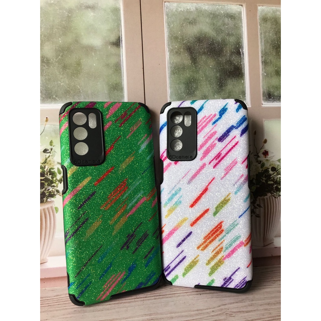 Case Hp Softcase Handphone Casing Soft Case Glitter OPPO A16