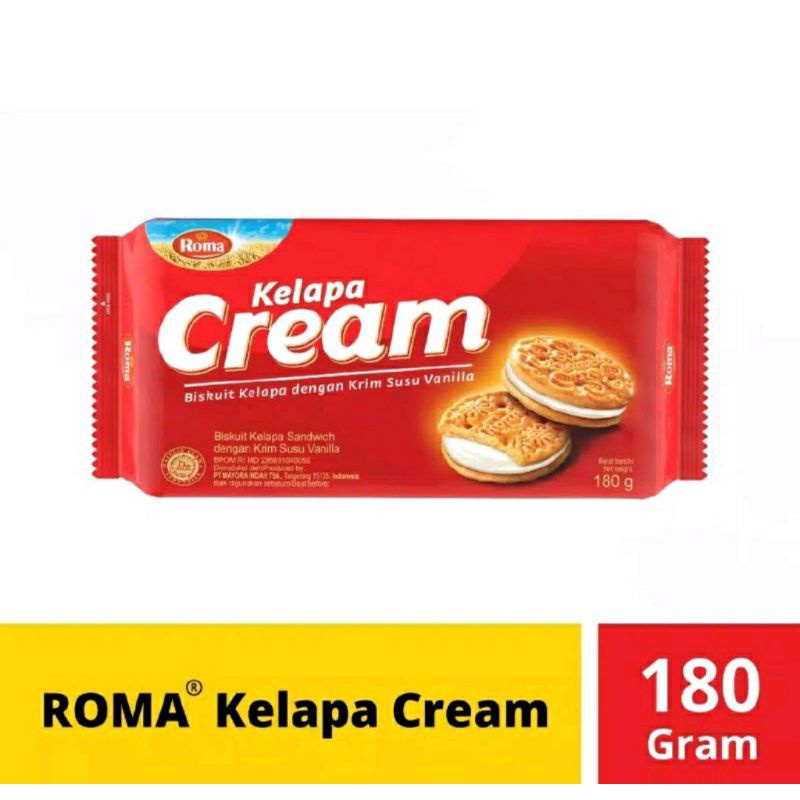 

Roma Kelapa Cream 180gr