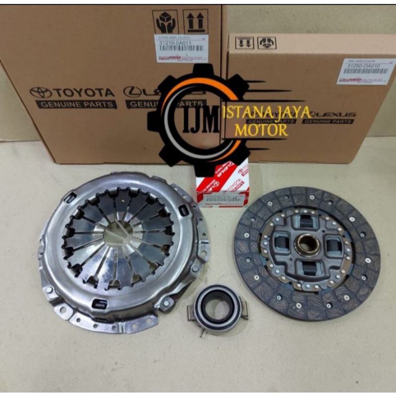 KAMPAS KOPLING SET ALL NEW YARIS ORIGINAL