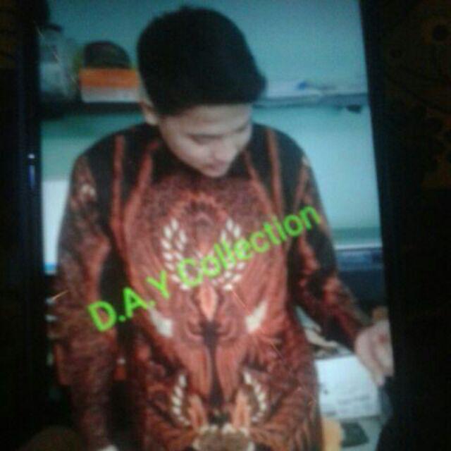 Kemeja Batik Pria Natawijaya Batik Solo Kemeja Pria Lengan Panjang Batik Modern Ori By Kanaya