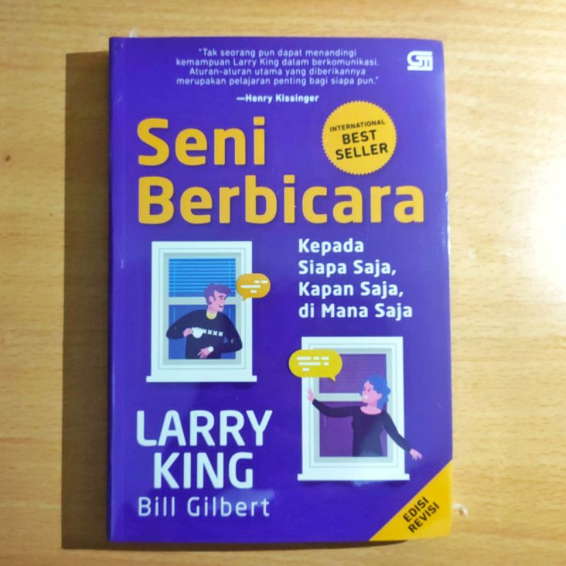 Seni Berbicara Kepada Siapa Saja Kapan Saja Dimana Saja - Larry King