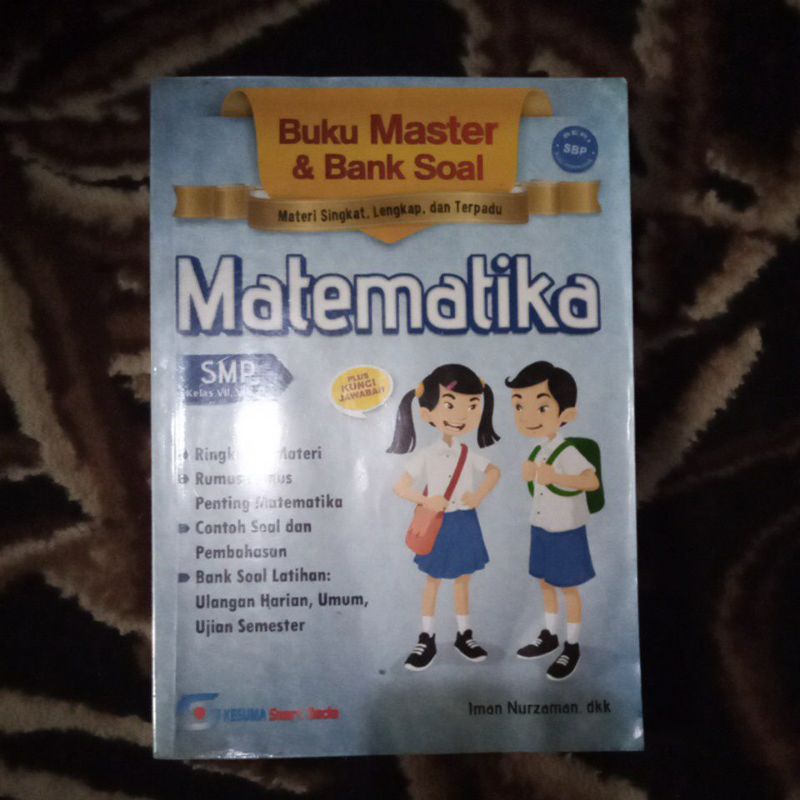 Jual Bank Soal Matematika SMP Kelas 7,8, Dan 9 (preloved) | Shopee ...