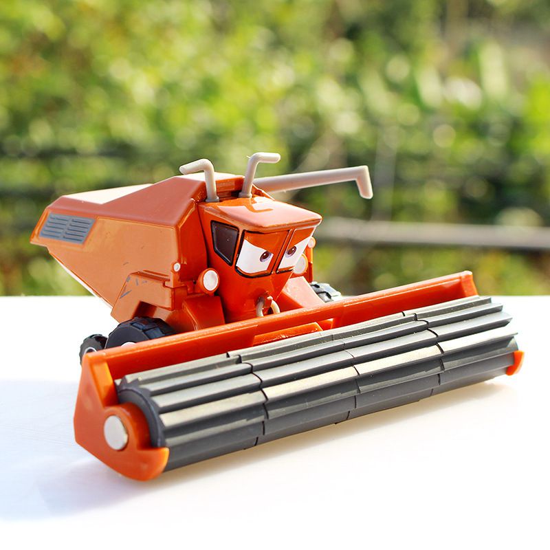 Cars Uncle Bull Flank Frankenstein Harvester Alloy Children'S Toy Car Model