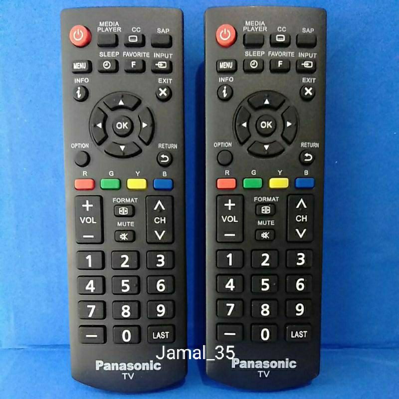 REMOTE REMOT TV PANA SONIC LED LCD PLASMA UHD