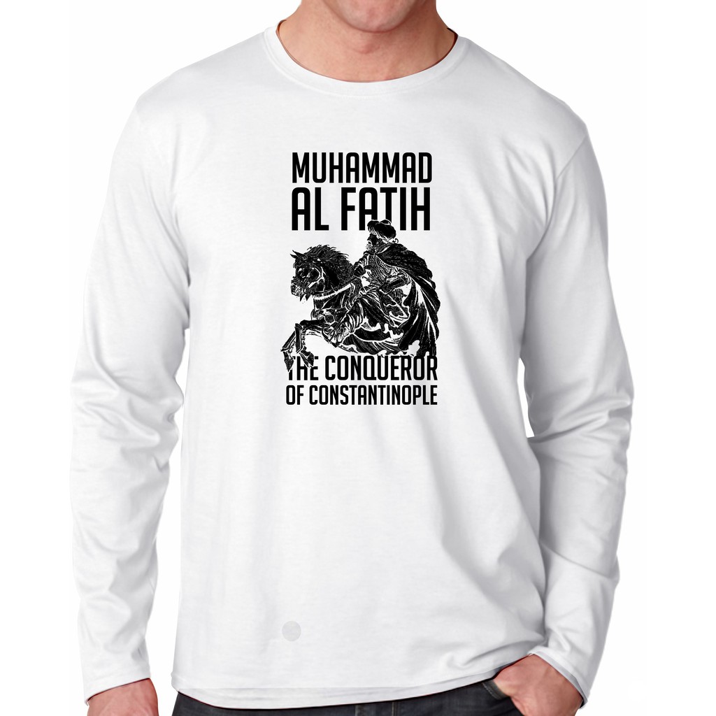 Kaos Dakwah muhammad alfatih panjang Kaos Islami Kaos Kaos Dakwah muhammad alfatih panjang Kaos Islami Kaos