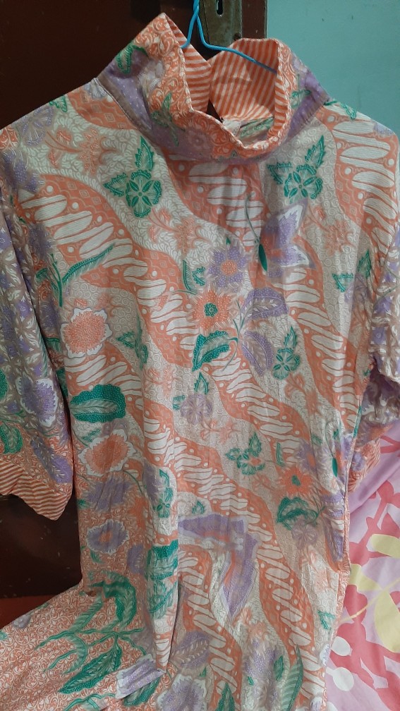 Tunik Soft Serut Ciara Atasan Baju Batik Wanita Modern