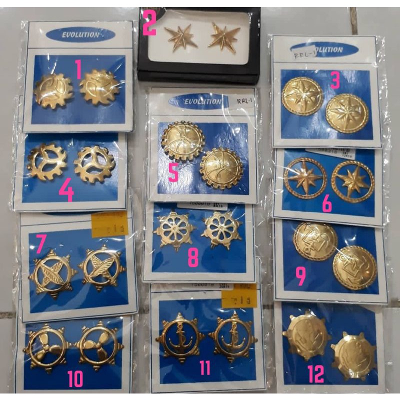 Corpsteken jantra corps monogram pelayaran murah atribut taruna pelayaran pelaut MONOKRAH MONO KERAH