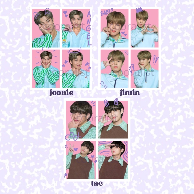 COORALIST - ID PHOTO GRID BANGTAN