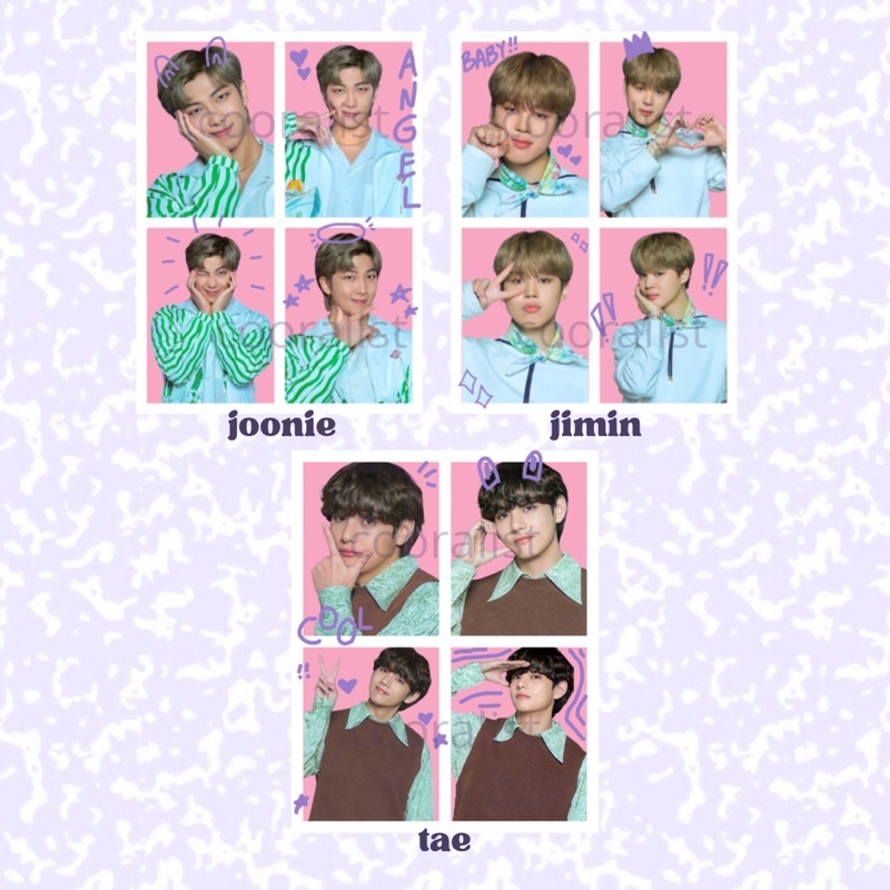 [ READY ] bangtan / bts id photo grid