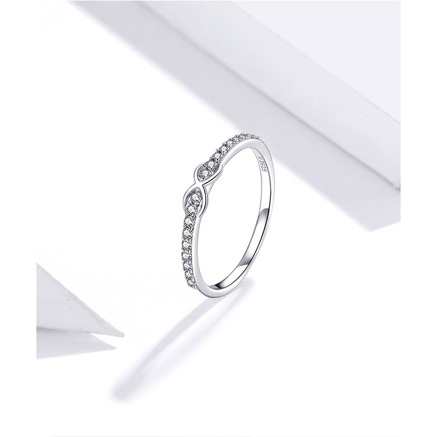 Pandora Cincin 925 Silver Desain Infinite Love Gaya Korea Dengan Kotak Untuk Wanita