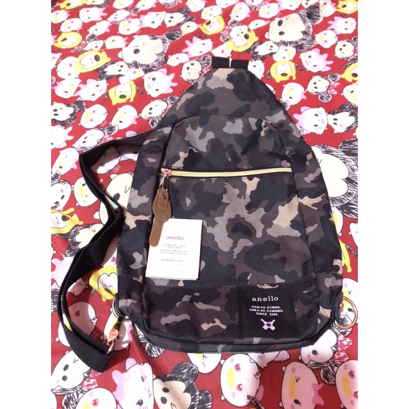 SLING BAG ANELLO CAMO