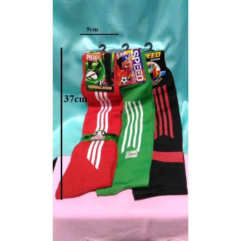 Kaos Kaus Kaki Sepak Bola Kaki Dewasa Foot Team Bagus Murah Merah Hijau Biru Hitam READY STOCK