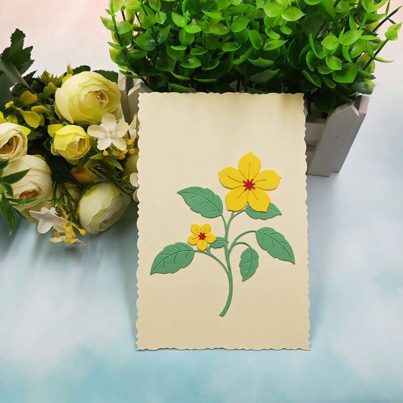 

Bentuk Bunga #107A Scrapbook Paper craft Kerajinan kertas Scrapbook Hiasan Mahar DIY Kertas Jasmine Plasma Mutiara