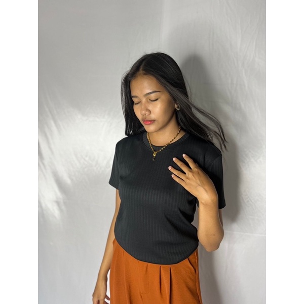 TOP BASIC KNIT (F) / ATASAN WANITA / BAJU WANITA