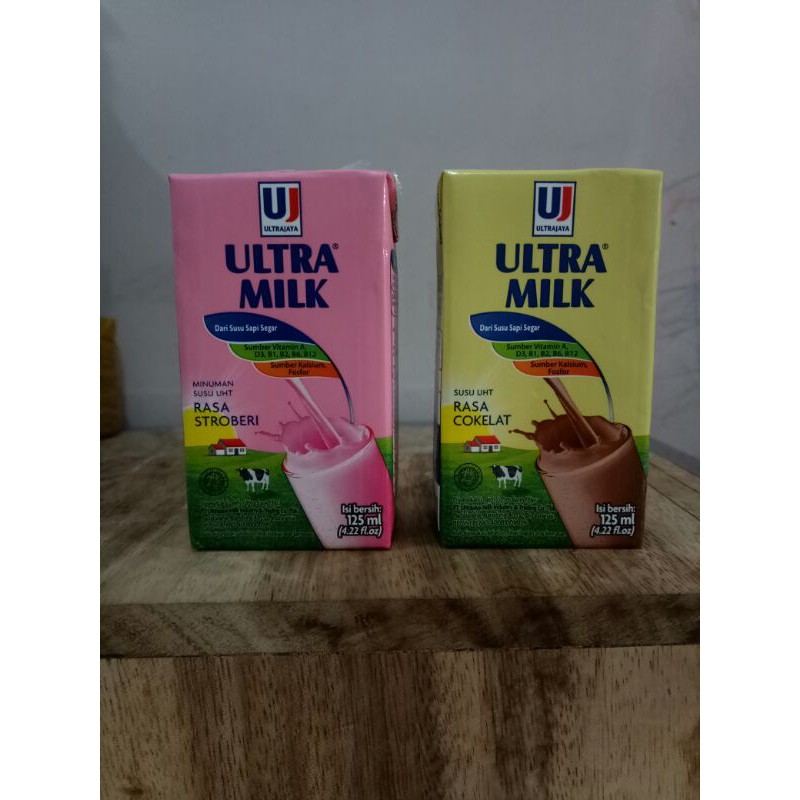 

SUSU ULTRA MILK 125 ML