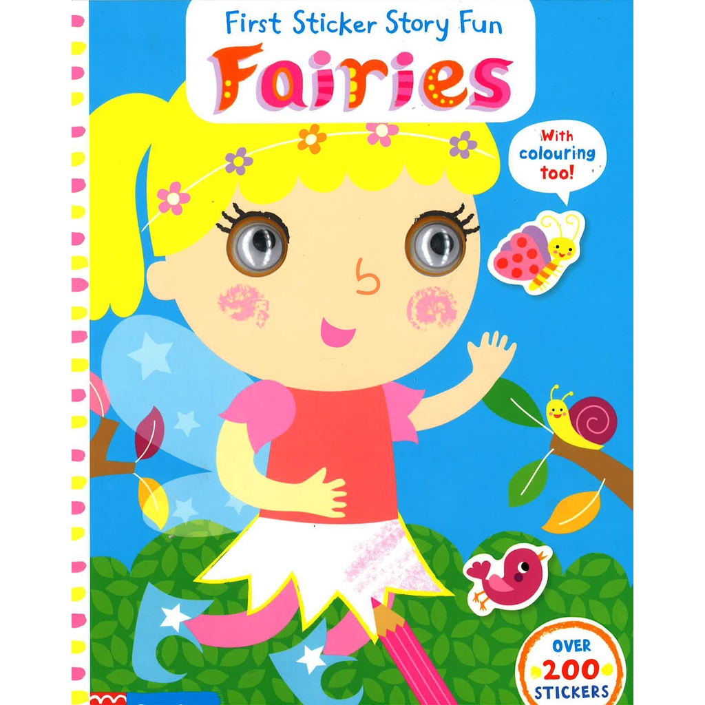 FIRST STICKER STORY FUN  FAIRIES BUKU ANAK