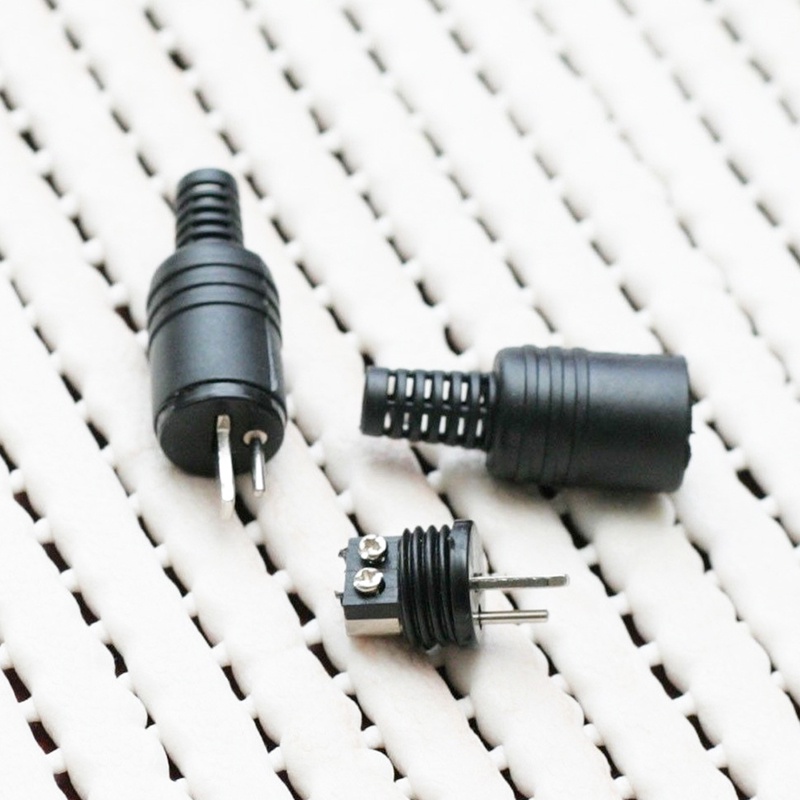 2 Pak Konektor Plug 2 pin DIN Untuk Speaker HiFi