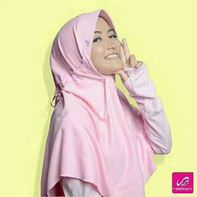Jilbab ori rabbani innova LX sz XL HITAM