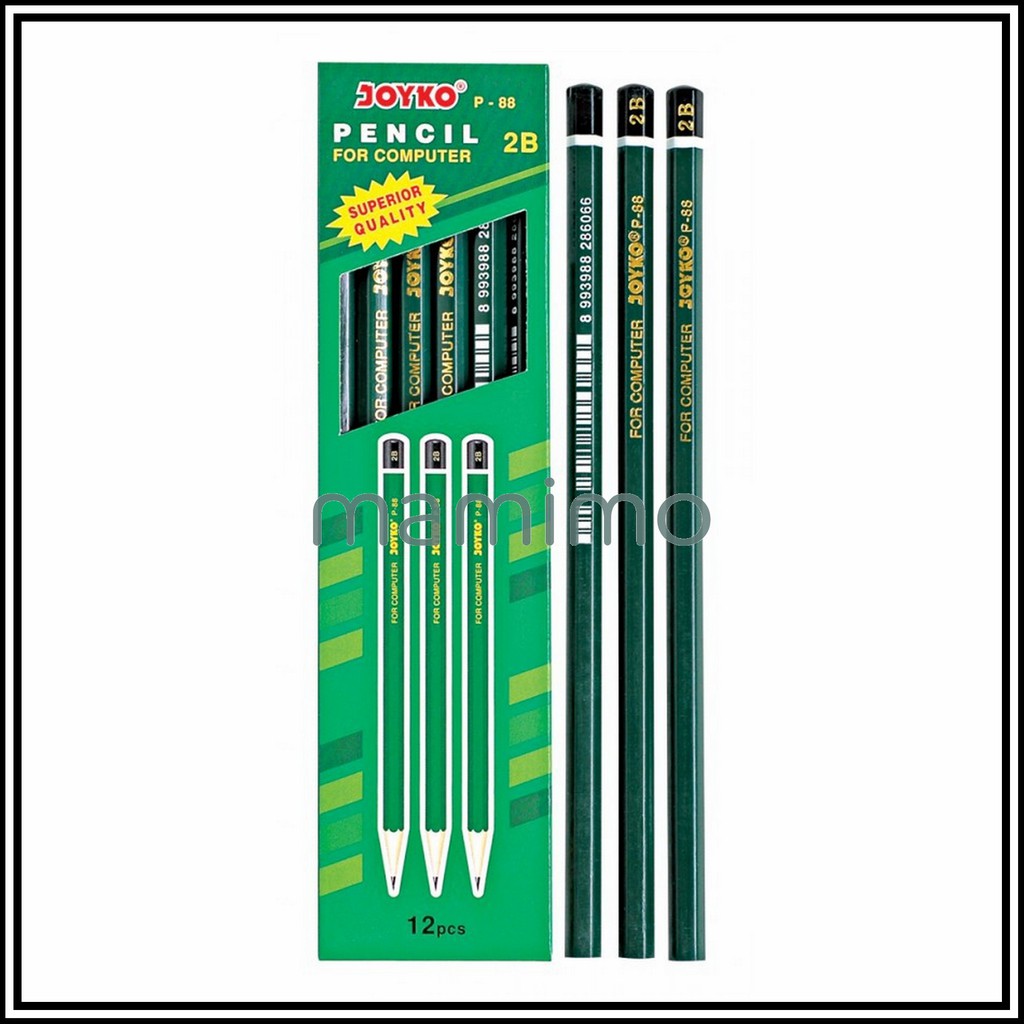

Pensil 2B Joyko isi 12 Pcs