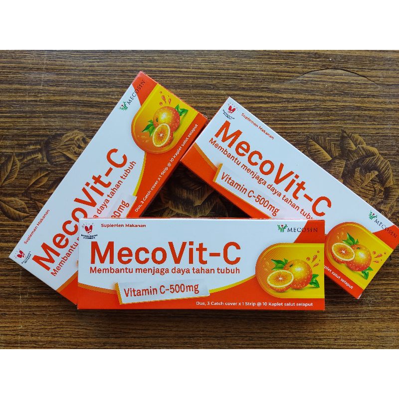 Mecovit C vitamin C 500mg (1box isi 30tablet)