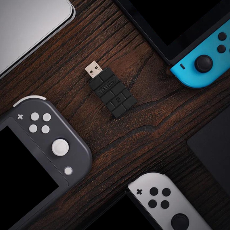 Gro 8Bitdo Wireless USB Adapter Plug Untuk Bermain Cocok Untuk Switch XB One S Controller