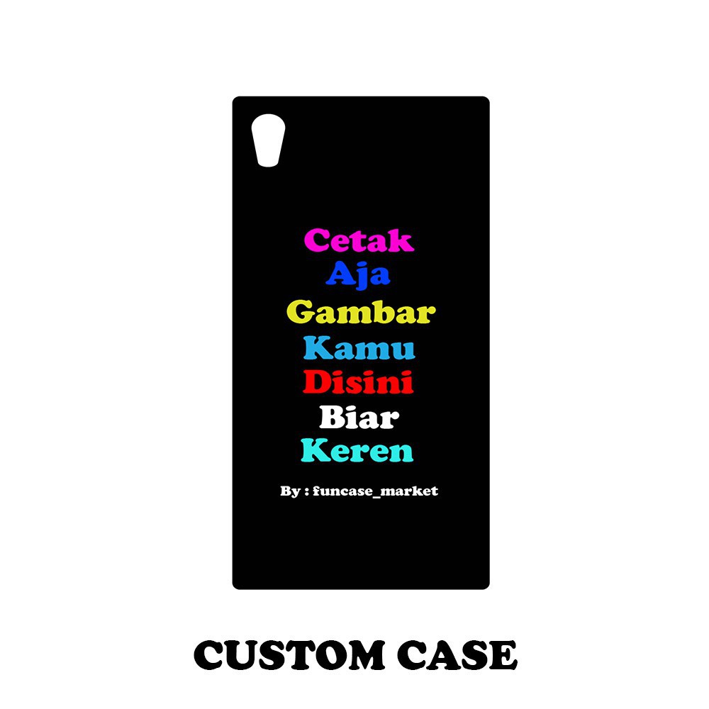 Custom Case hp Softcase SONY XPERIA Z5