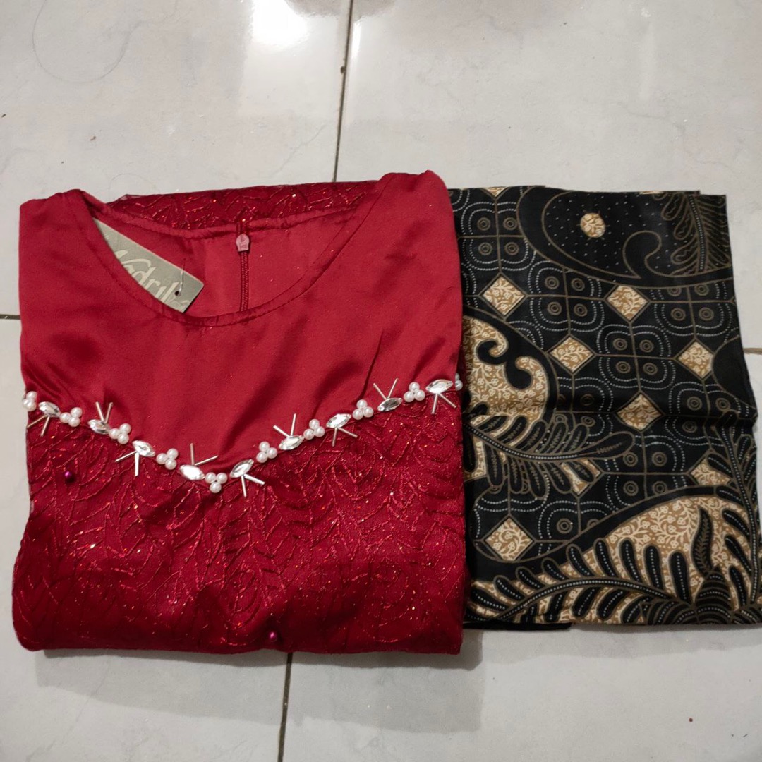 Maura Couple - Sania Ruffle Batik Couple Ori Ndoro Jowi Dnt Garansi Termurah Shopee - Wid Batik