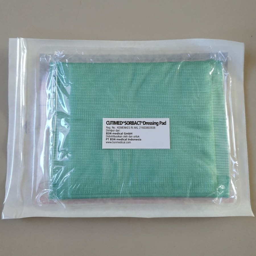 Cutimed Sorbact Dressing Pad 10x10 / Cutimed Sorbact / Perban 10 x 10