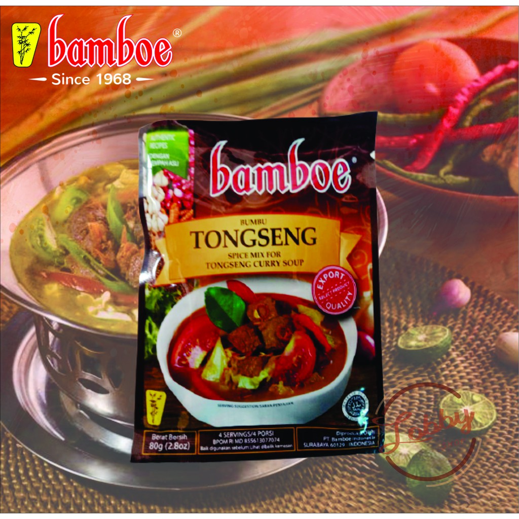 

Bumbu Instan Tongseng/ Tongseng Instan/ Tongseng Daging/ Bumbu Bamboe