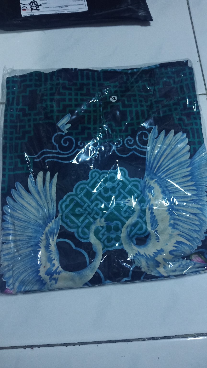 Set Batik Bangau Cotton Stretch Xl Dan Xxl