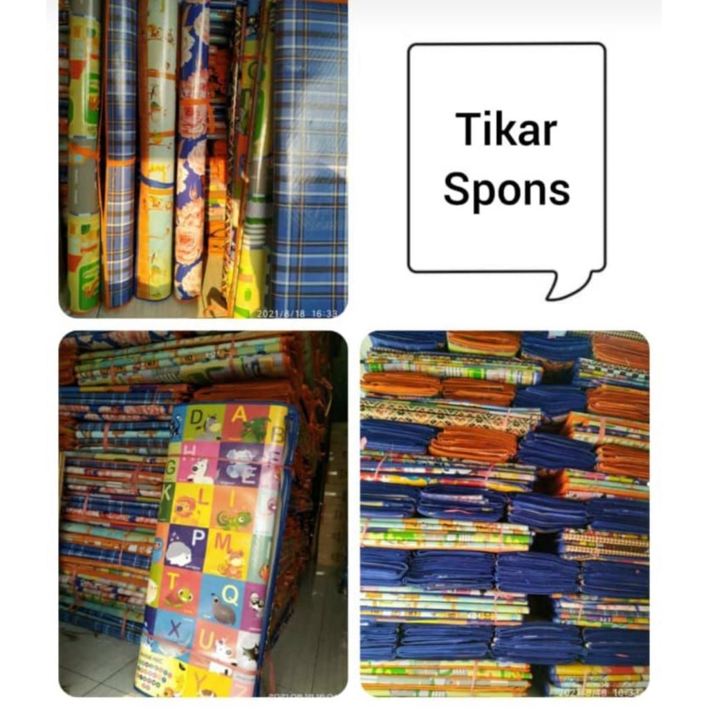 TIKAR SPONS KARAKTER TIKAR SERBAGUNA KARPET SPONS FBL