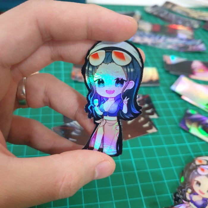 

Sticker Hologram Anime - PSH155 - One Piece - Robin