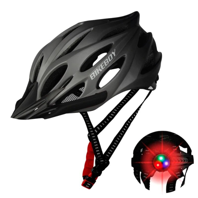 YGRETTE - Bikeboy Helm Sepeda Ultralight Breathable Bicycle Cycling Helmet - AM42 - Black