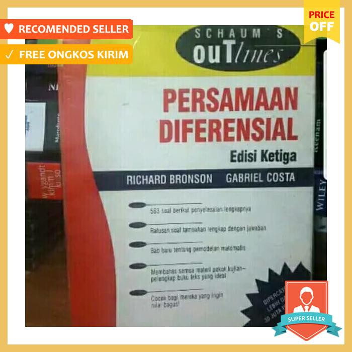 PERSAMAAN DIFERENSIAL EDISI 3 RICHARD BRONSON SCHAUM