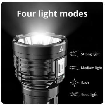 Octagon Flashlight Senter