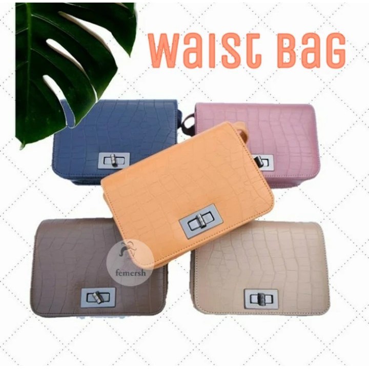 WAIST BAG Tas Wanita / Tas Pinggang