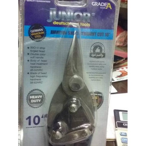 

Gunting Seng Tinman 10" / Gunting Baja Ringan 10" Junior