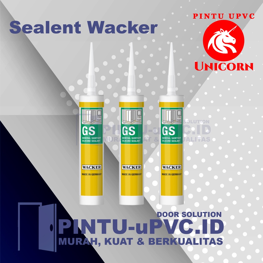 Jual Lem Kaca Silicone Sealant Neutral Wacker Gpn Shopee Indonesia