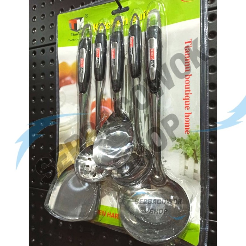 Kitchen Set Suit Peralatan Dapur 5 Pcs Alat Masak K 638 Termurah Berkualitas