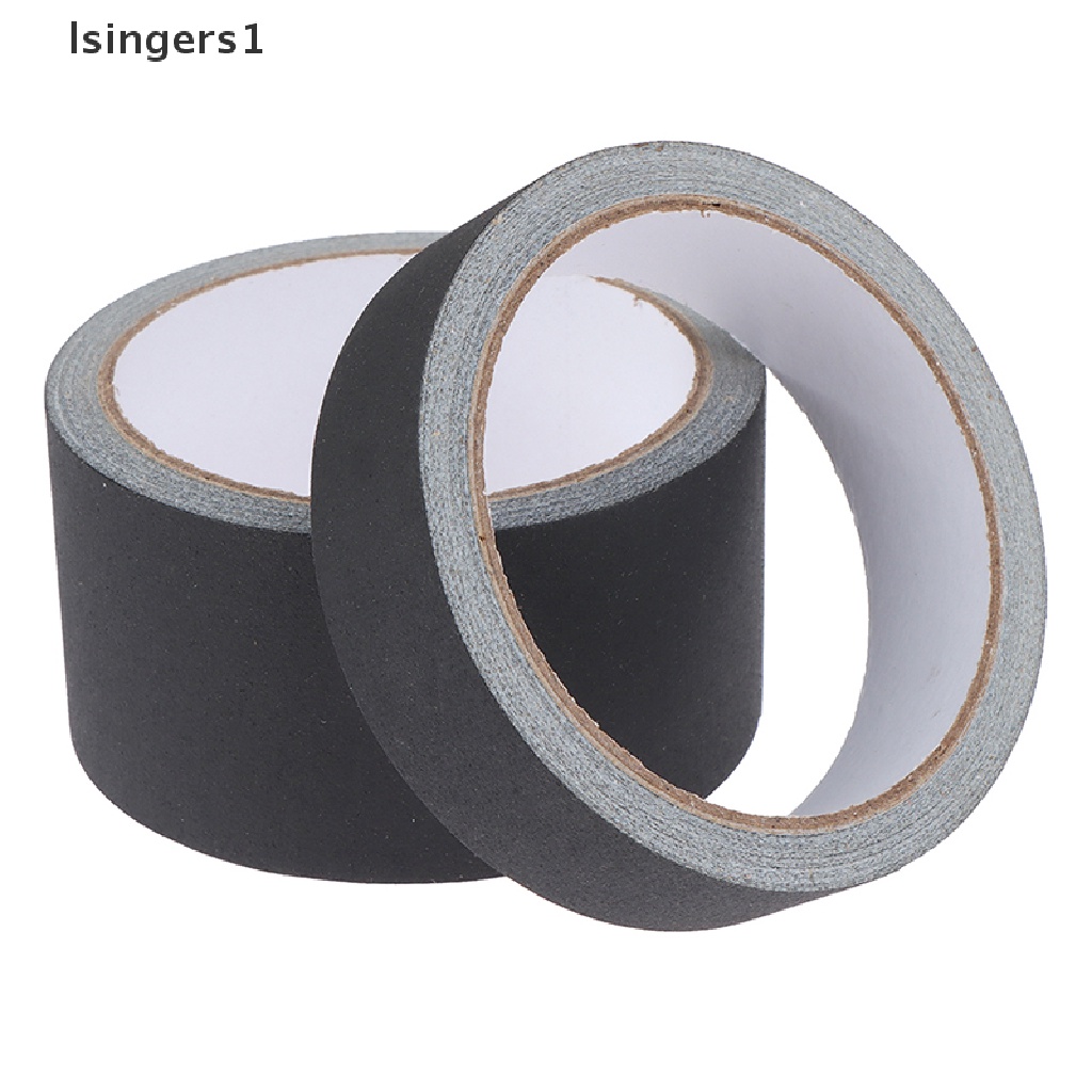 (lsingers1) Tape Matte Warna Hitam Untuk Reparasi Buku