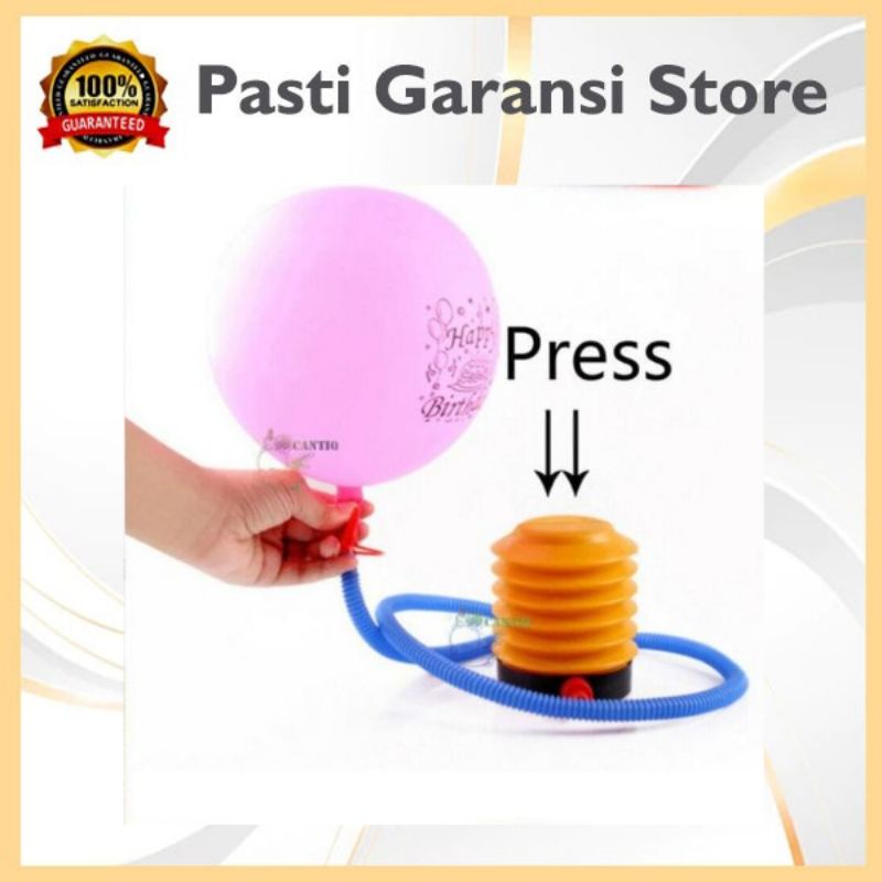 Pompa Injak – AC 17 – Pompa Balon angin portable untuk kolam karet kasur air angin tiup pompa portab