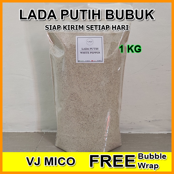 

LADA PUTIH BUBUK ORDERAN KHUSUS 1KG