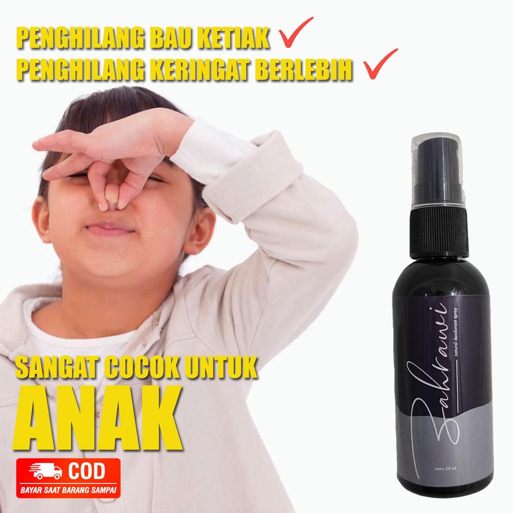 Obat Bau Ketiak Anak Spray Zahrawi 50 ml Deodoran