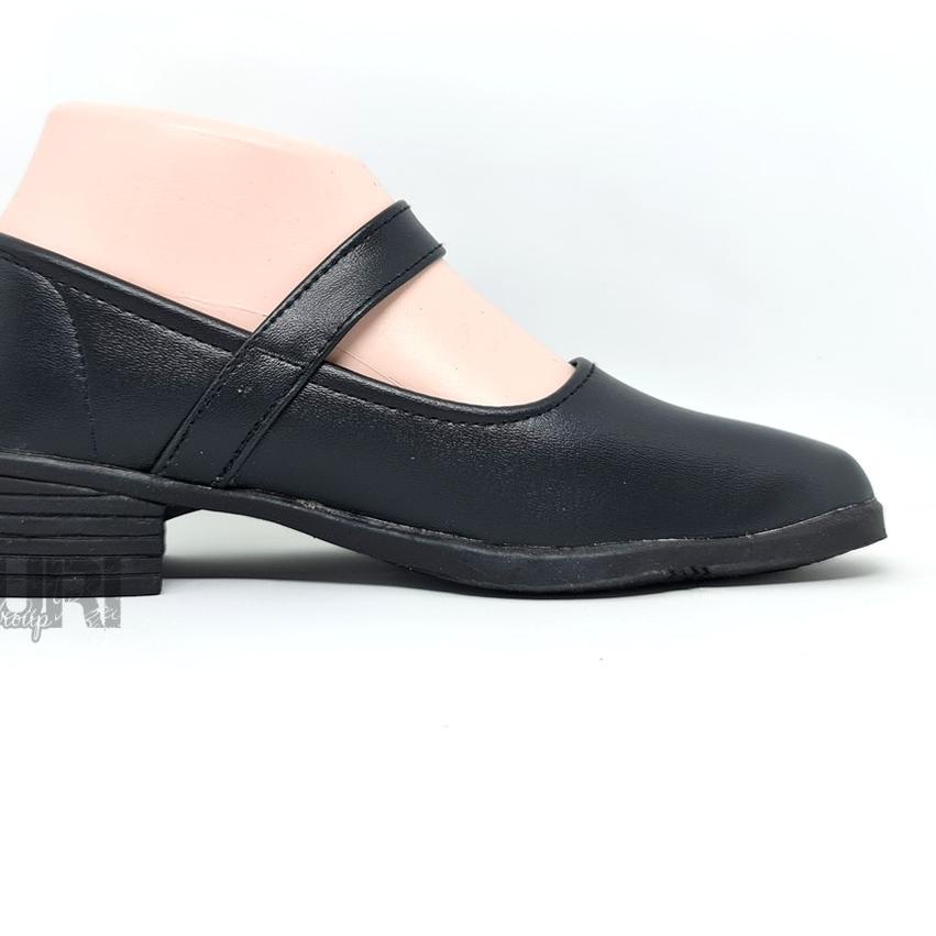 ➣ FIURI - Sepatu Pantofel Wanita Tali Hitam - Sepatu Pantofel Sekolah Wanita ➬